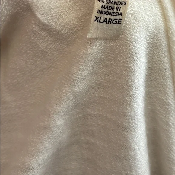 Soma Cream Hooded Robe Warm Women’s Size XL Luxury Spa - Picture 6 of 8